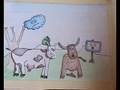 Wibble and Moo meet a cabbage