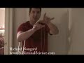 www.SubliminalScience.com Hypnotist Richard Nongard, enjoys a magic trick while recovering from foot surgery...