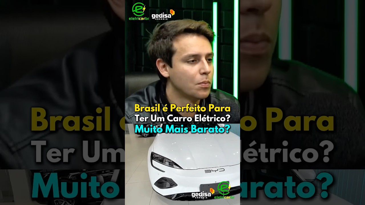 Brasil é Perfeito Para Ter Um Carro Elétrico? Muito Mais Barato?⚡️
