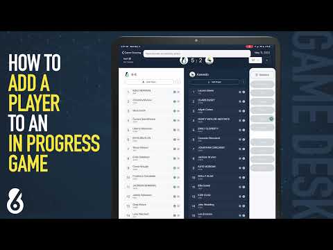 Add a Player To An In-Progress Game