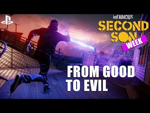 InFAMOUS: Second Son on PS4 - From Good To Evil in 1080p