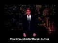 Comedian Jim McDonald The Late Show with David Letterman