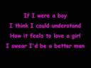 If I Were A Boy Lyrics