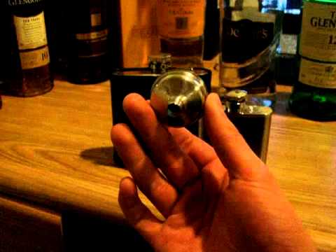 how to fill hip flask