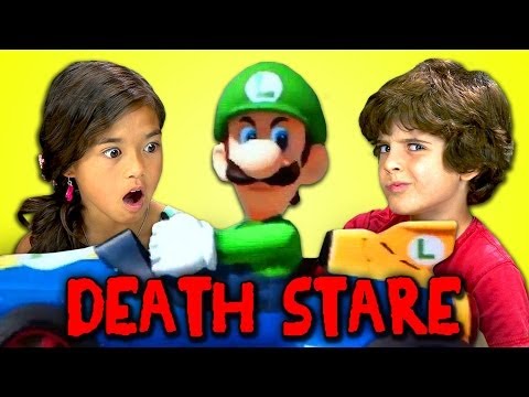 Kids React to Luigi Death Stare