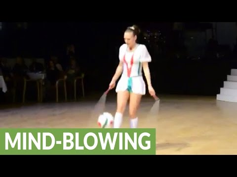 Como se salta à corda no Cirque du Soleil