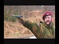 Luger P-08 pistol, old school shooting
