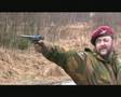Luger P-08 pistol, old school shooting