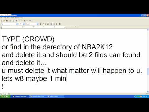 how to patch nba 2k12