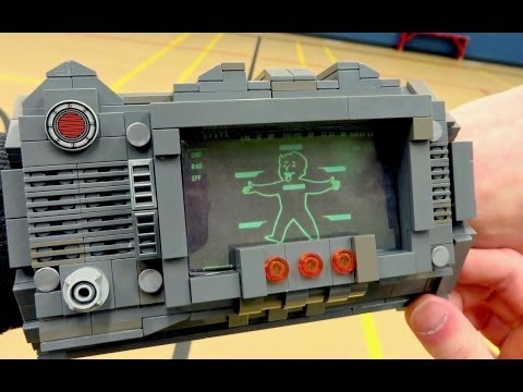 LEGO - What will be made next? ▻ Subscribe! http://bit.ly/NombieSub We bring Fallout's Pip-Boy 3000 Personal Information Processor wrist computer to life using 35...