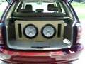 CVR 12 subwoofers and speakerbox