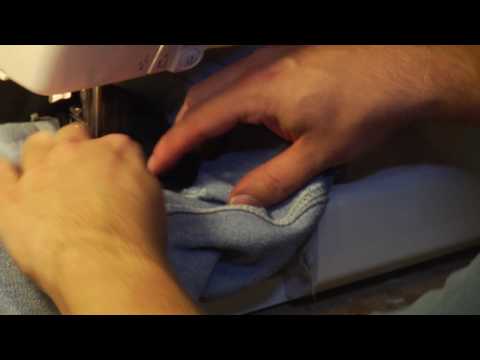 how to sew in a patch