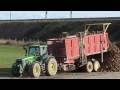 John Deere 8520 et débardeuse Sopema