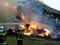 Feu de Batiment Agricole à Totes 76