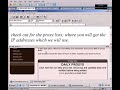 Be Anonymous on Internet (Proxy Server)
