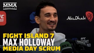 UFC Fight Island 7: Max Holloway Talks Calvin Kattar, Conor McGregor, Daniel Cormier, More by MMA Fighting