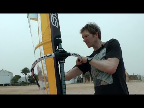 surf-Tutorial: Windsurf-Segel trimmen und tunen