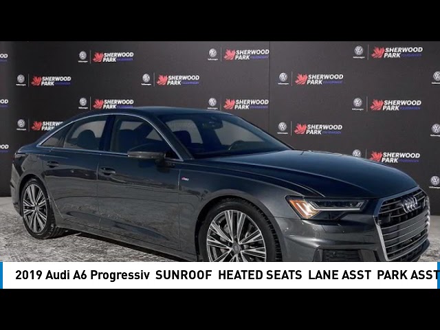 2019 Audi A6 Progressiv | SUNROOF | HEATED SEATS | LANE ASST in Cars & Trucks in Strathcona County