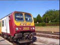 CFL Trein in Rumelange, Luxemburg