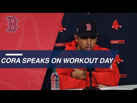 Video: WS2018 Gm1: Cora on Betts at 2B, Kimbrel's role
