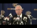 Mike Slive at SEC Media Days 2009