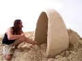 Sand sculpture Egg Sand sculpture Egg