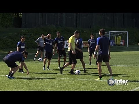 ALLENAMENTO INTER REAL AUDIO 17 05 2014