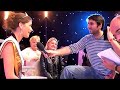 Soirée d'élection de Miss Lorraine 2008, Reine de la Mirabelle, à Metz ; aux Arènes, pendant la soirée, puis échange entre l'heure élue, Camille CHEYERE, et Thomas SCUDERI, Adjoint au Maire de Metz, Dominique GROS,  en charge de la Jeunesse et de l'Animation.