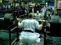 training dc style justin squats 585 for 8 deep reps!