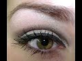 every day basic smokey eye look w/ brown/neutrals