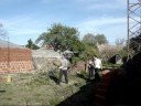 Trabajando en el terreno de Maxy