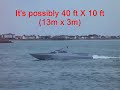 Unusual looking Military boat James Bond style