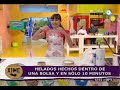 Sorprendentes helados caseros en 10 minutos hechos en una bolsa!!! (Parte 1)