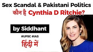 Cynthia D Ritchie Sex Scandal and politics in Paki