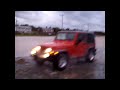 Hurricane Igor Offroading through Floodwaters