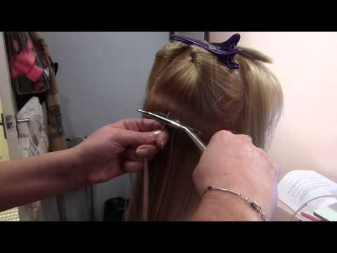 how to apply ring-x hair extensions