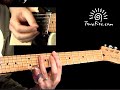 Shuffle in the Key of D: Slide Guitar Solo, Part 2