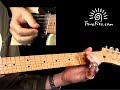 this david hamburger slide blues guitar lesson from his truefire ( http://truefire.com ) course, slide shop, covers an elmore james style slide solo guitar part in open d tuning. get tab for this guitar lesson on truefire tv ( http://truefire.com/tftv/index.html?channel=slideshop&videofile=slideshop/ss1shuffledr1 ). more video samples from this course on truefire tv ( http://truefire.com/tv ).