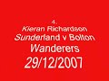 Sunderland AFC Top 10 Goals 07/08