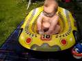 Matys dans son taxi