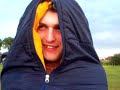 dwayne in the sleeping bag