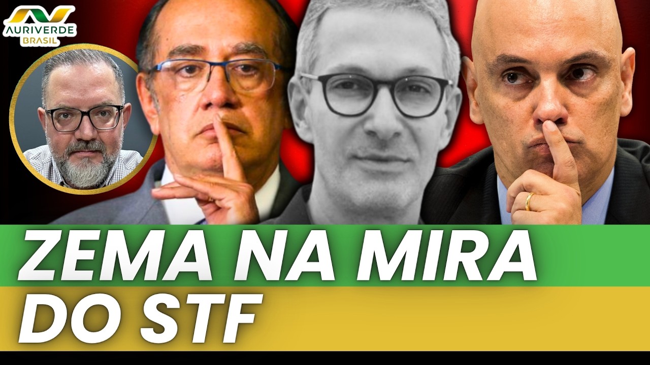 Gilmar Mendes pede a Moraes que inclua Zema no inquérito das fake news do STF