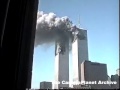 Shot from apartment of two towers burning