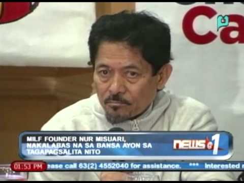 MILF Founder Nur Misuari, nakalabas na sa bansa ayon sa tagapagsalita nito