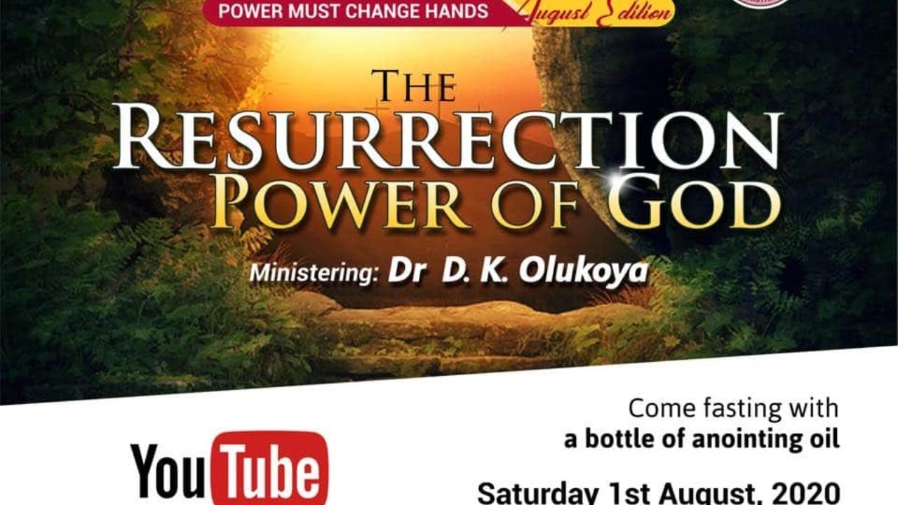 Mountain of Fire Ministry MFM August 2020 Power Must Change Hands