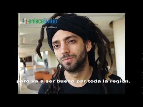 Jewish Link Idan Raichel interviewed after their concert at Mount Sinai