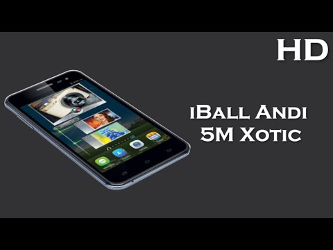 iBall Andi 5M Xotic comes with 5.0 Inch Display 2000mAh battery, 2GB RAM, Android 4.4 KitKat