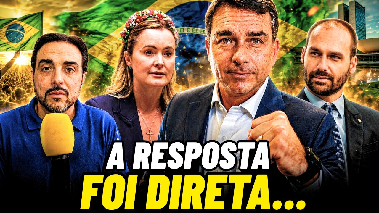 Júlia Zanatta reage após ser apontada para a chapa de Flávio!