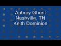 Aubrey Ghent