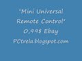  Mini Universal Control ninja spy remote pctrela pc trela greek